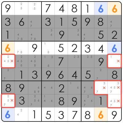 sudoku x-wing